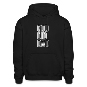 GOD DID DAT Hoodie - black