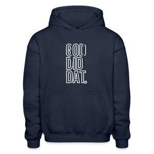GOD DID DAT Hoodie - navy