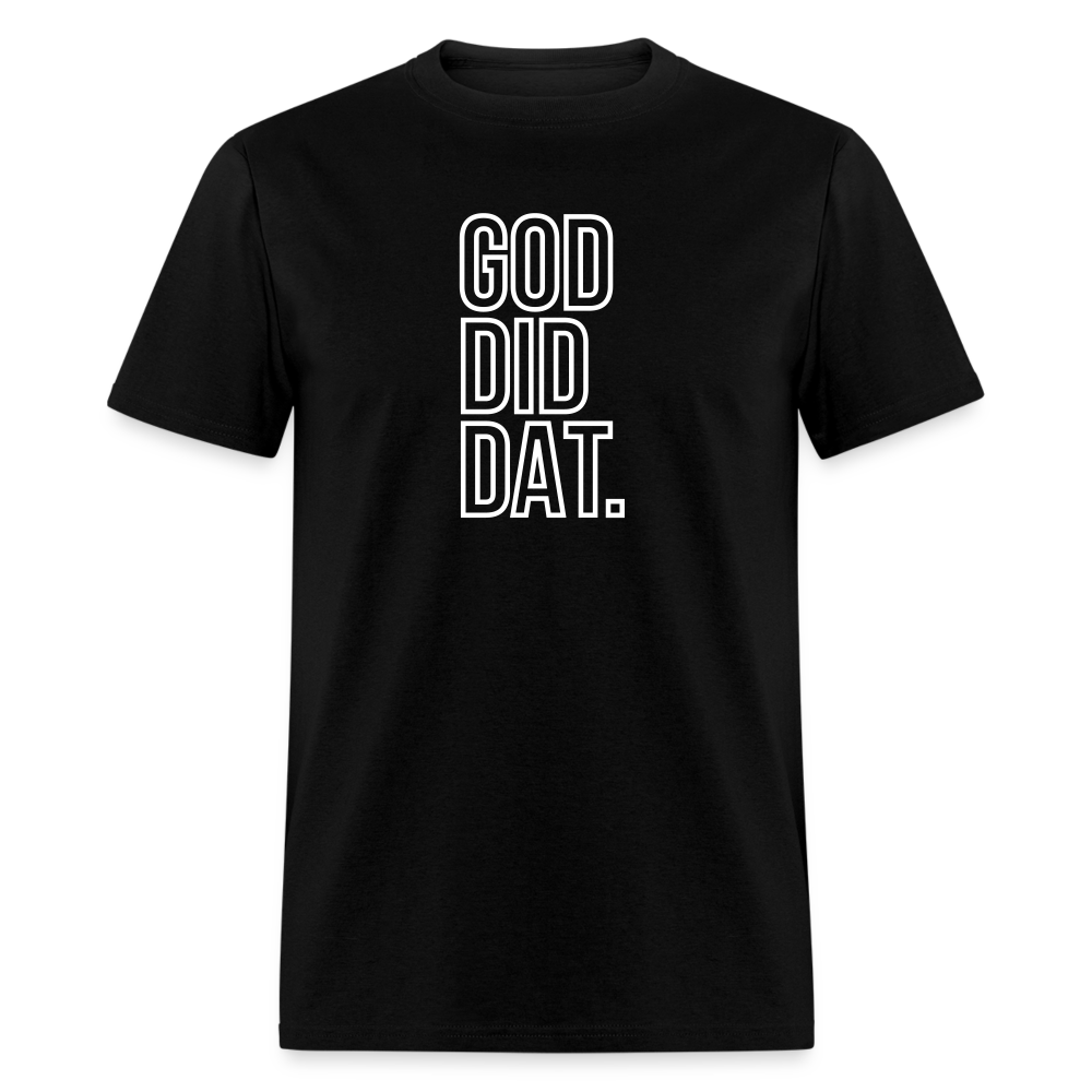 "God Did Dat" Tee - black